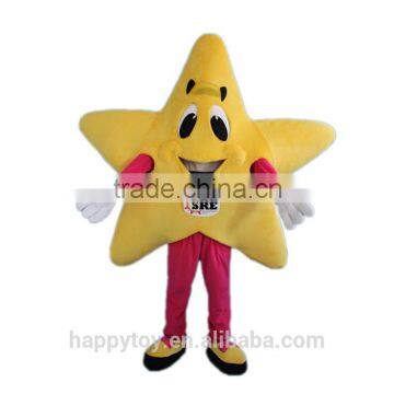 HI CE High quality plush cartoon character star mascot costume for adult