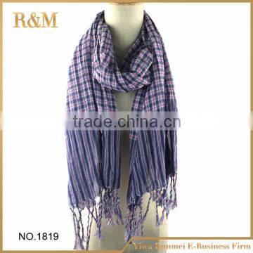 2016 Hot Wholesale Cheap Price Soft Feeling Silk Cotton Scarf