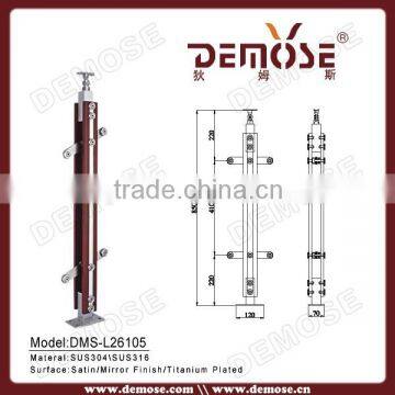 decorative wood balusters/glass balusters for stairs