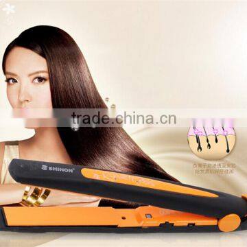 Wet and Dry Use Hair Straightening Ionic Perm Steam Hair Straightener photo-2