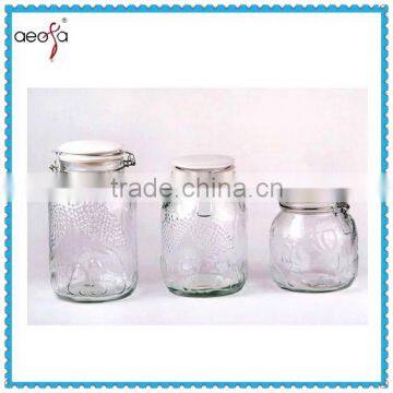 Kitch Food Storage Jar Glass Preserving Jar