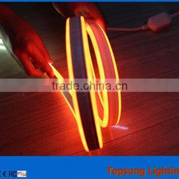 waterproof Double-sided orange ultra thin led neon light for logo signs