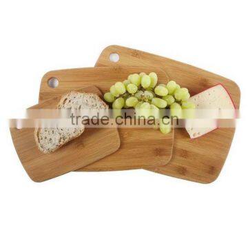 fruit and cheese bamboo cutting board with different size