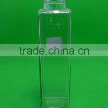 Argopackaging empty square glass liquor bottles 550ml