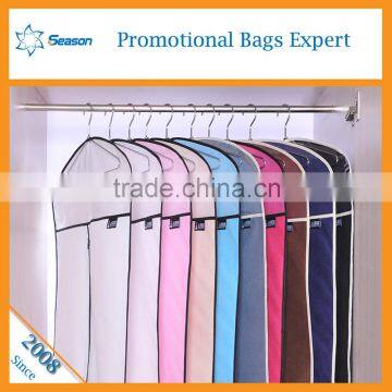 Favorable price nonwoven suit cover custom fabric garment bag wholesale