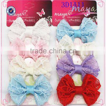 Colorful hair bows net set(approved by BV)                        
                                                Quality Choice