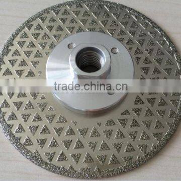 Diamond Electroplated saw blade double side star