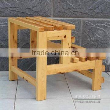 Mutifunction Twin Towers Stool Sichuan Handmade Craft photo-4