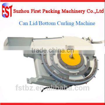 price of can lid edge curling machine