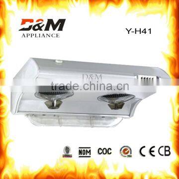 2 cone filter slim range hood