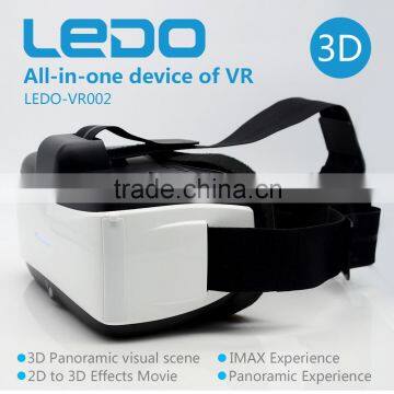 2016 Virtual Reality 3D Glasses VRBox Headset 3D cinema all in one vr box glasses