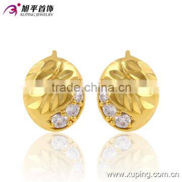 cheap 24k gold plated stud earrings, unique stud earrings