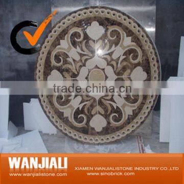 Emperador Marble medallion pattern design