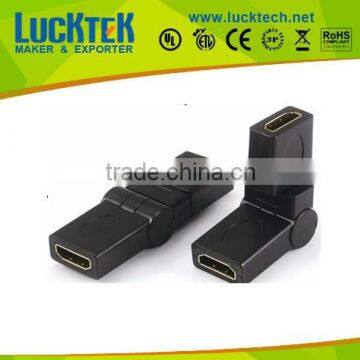 HDMI female to HDMI female adaptor rotating 360