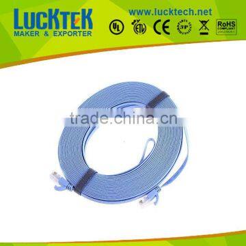 High Quality Cat6 UTP 30AWG FLAT Patch Cord 1M 2M 3M 5M