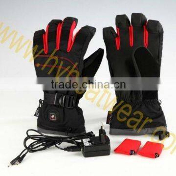 Battery Powered Heated Motorcycle Gloves, electric heated glove