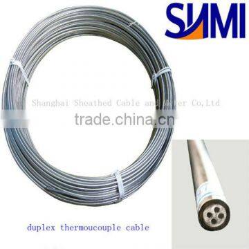 Chromel/Alumel thermocouple cable