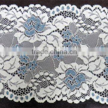 Newest Nylon Jacquard Allover Lace Fabric Chinese Nylon Lace05193