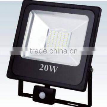 20W SMD LED Flood Light with PIR motion sensor IP65