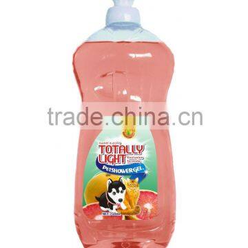 750ml fruit Pet Shower Gel animal cleaning agent