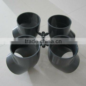 PVC water supply tee plastic mould