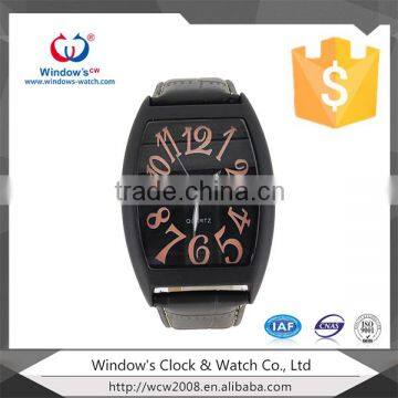 hottest fashion square male watch big numbers