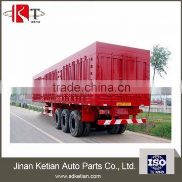 13m 3 axle 60ton side wall semi trailer