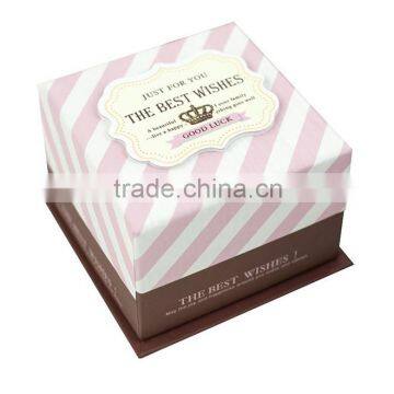 China Factory OEM Produce Customise High Quality Square Shape Paper Package Box Gift Paperboard Box for Sale photo-3