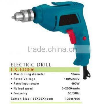 10mm electric drill/ Electric Hand Drill/ Eletric drill ED006