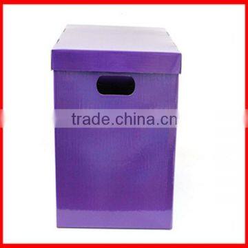 Craft Custom Purple Printing Corrugated Good Paper CMYK Gift Storage Box photo-4