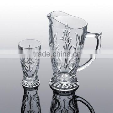 HOT SALE PHOENIX SHAPE GLASSWARE WATER SET