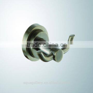 bronze Classic design stainless steel double robe hook