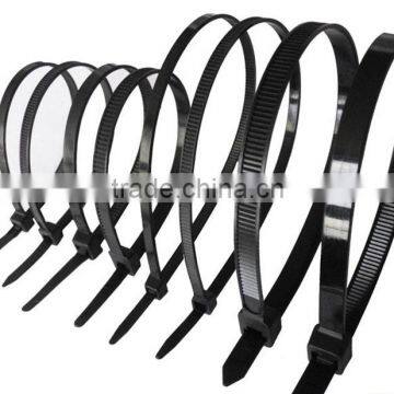 Nylon black plastic cable tie