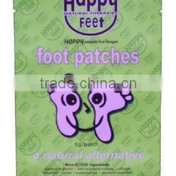 3 side seal bag for foot patches