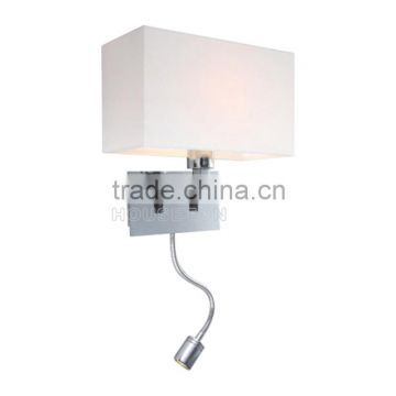 Square bedside hotel project reading lamp,hotel project reading lamp,reading lamp WL1046