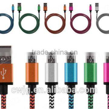New Arrival Customized Braided Usb 2.0 Type-c Data Cable Quality Choice