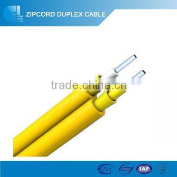 Indoor 2 core multimode ftth fiber optic cable GJFJV