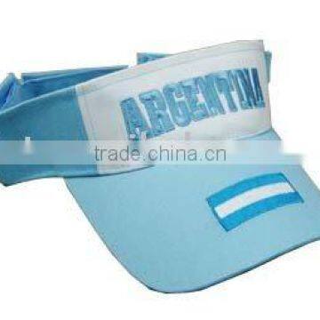 sun visor with logo