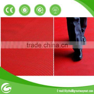 Antifatigue door mat plastic flooring