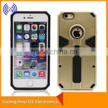 2016 Hybrid TPU PC Shockproof Kickstand Slim Armor Case For Samsung Galaxy S6 S6 edge