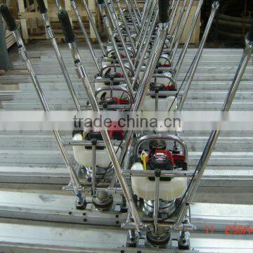 High performance top sale walk behind concrete vibratory screed