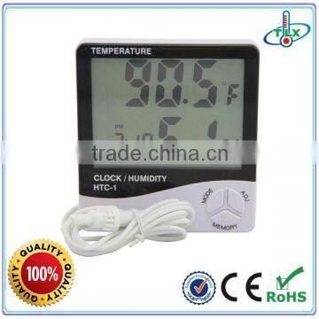 Digital 3 IN 1 Thermometer Hygro And Clock