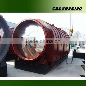 More Safe Pyrolysis Waste Plastic Recycling Machine for Crude Oil photo-5