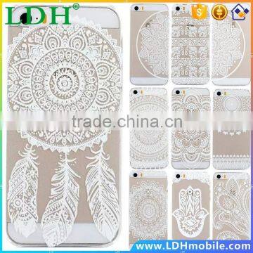 Plastic Back Case Cover For iPhone 5 5S HENNA OJIBWE DREAM CATCHER Ethnic Tribal