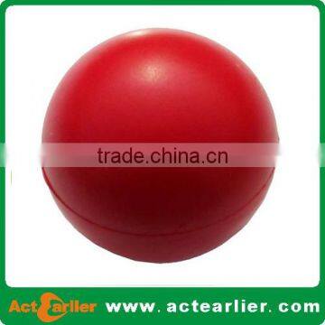 6.3cm red color promotional ball antistress