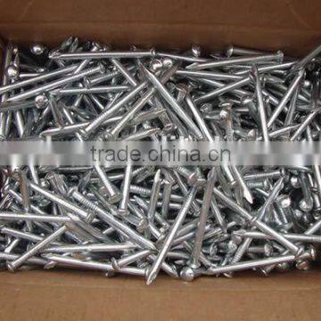 Galvanized concrete nails polish common nail