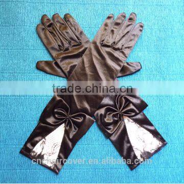 Wholesale Custom Wedding Satin Gloves