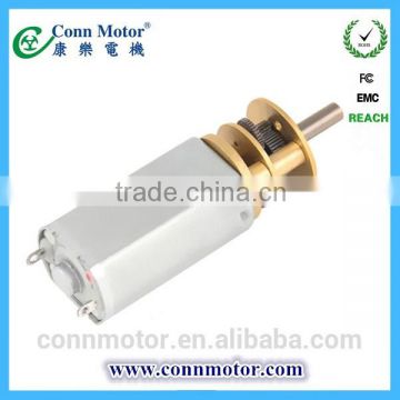 12V Small Electric DC Motor with Gearbox for Automatic Doors Lock 13GR-050