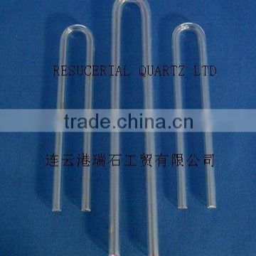 U Bent Quartz Tube