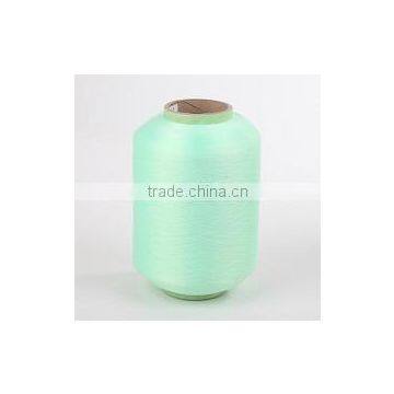 polyester spun yarn and latex rubber yarn in socks
